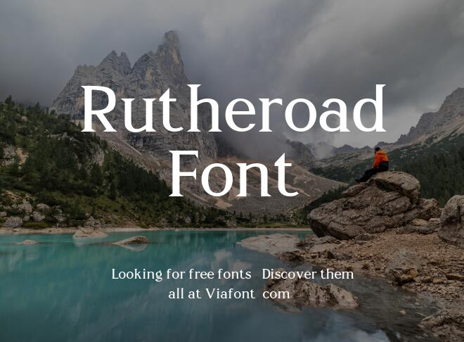 Rutheroad Font Free