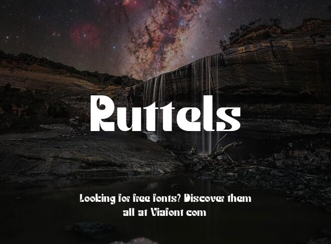 Ruttels Font