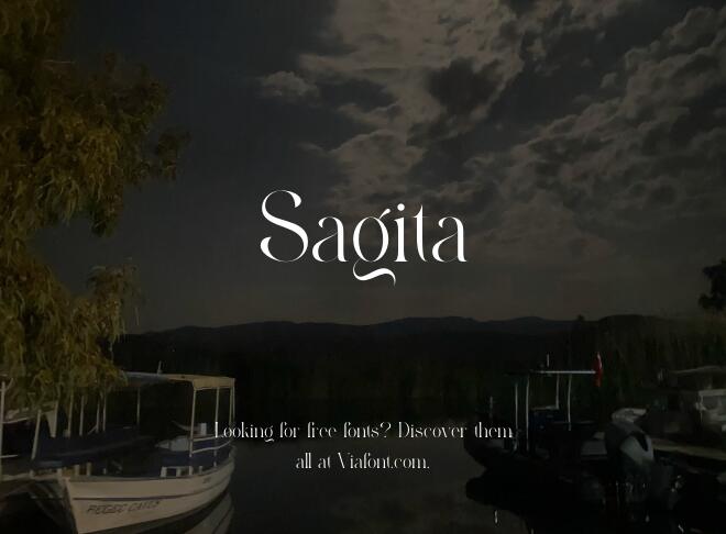 Sagita Font