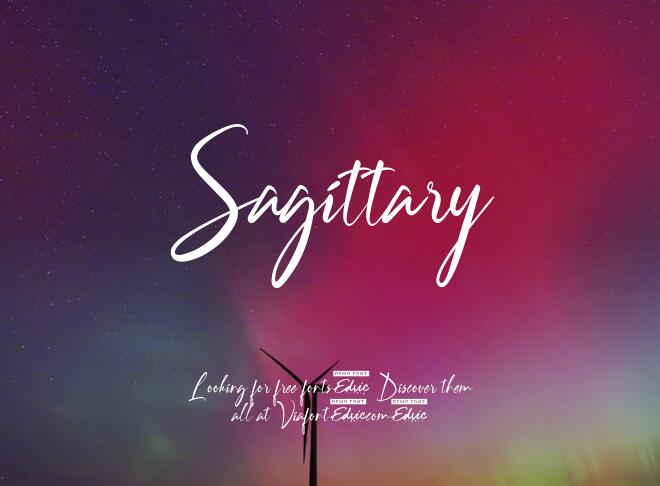 Sagittary Font