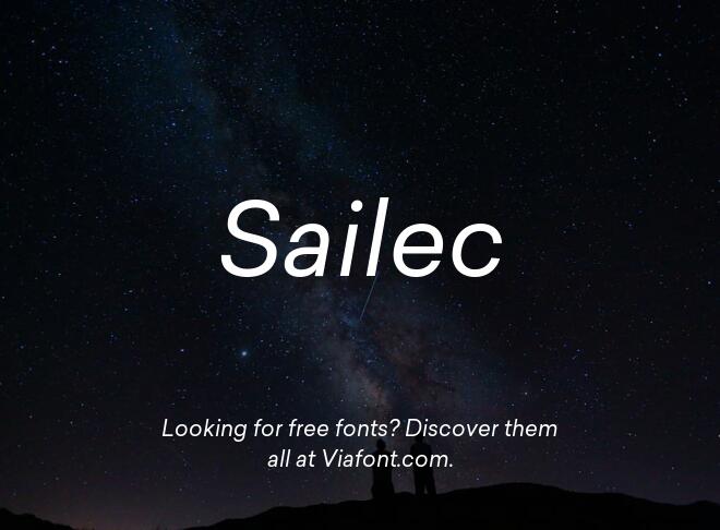 Sailec Font