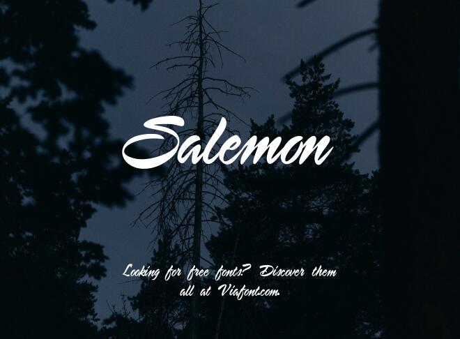 Salemon Font