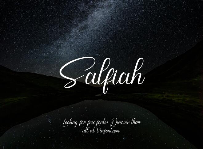 Salfiah Font