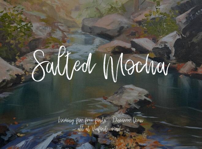 Salted Mocha Font