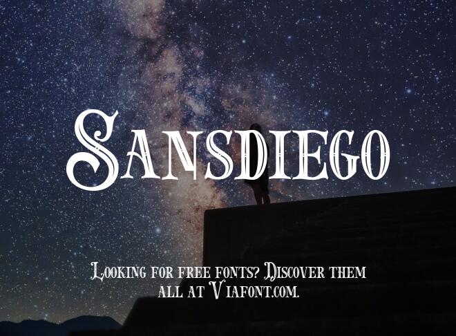 Sansdiego Font