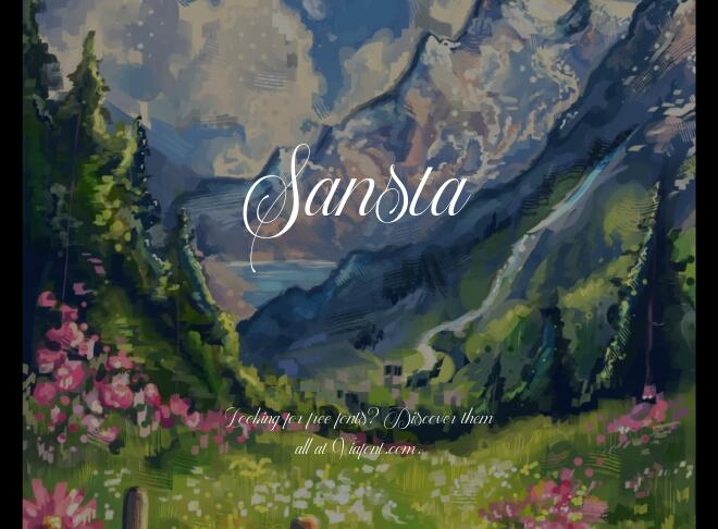 Sansta Font