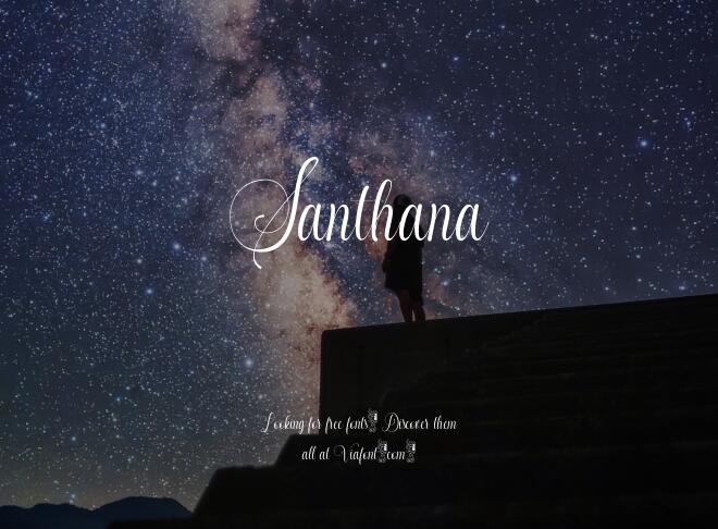 Santhana Font