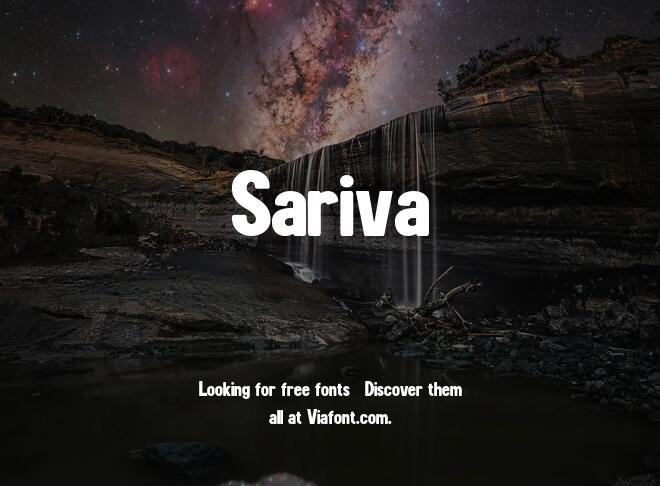 Sariva Font
