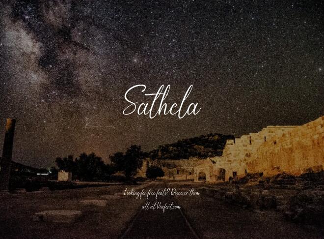 Sathela Font