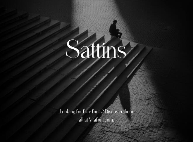 Sattins Font