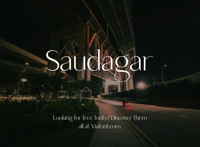 Saudagar Font