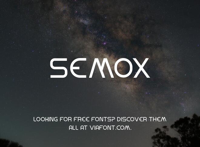Semox Font