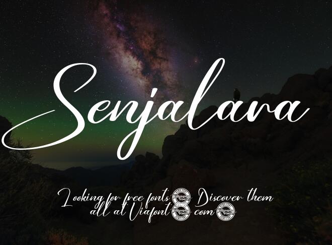 Senjalara Font