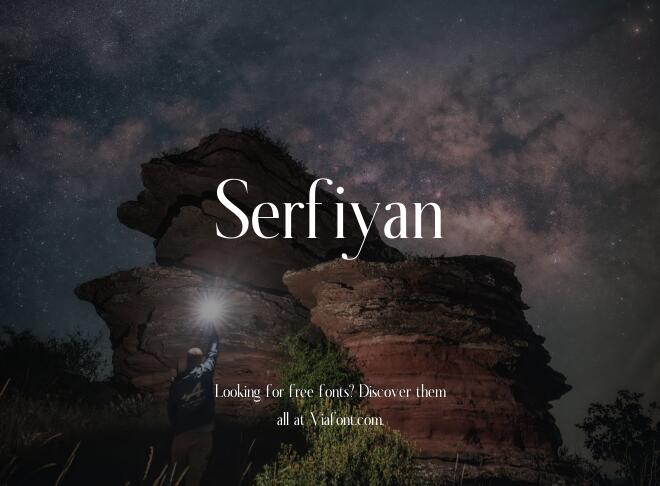 Serfiyan Font
