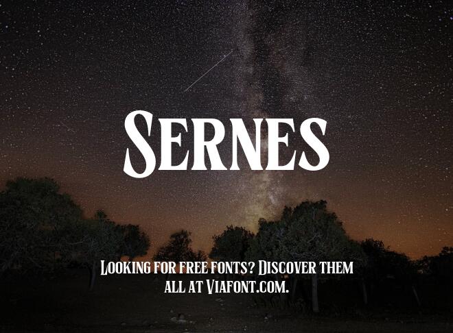 Sernes Font