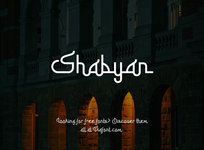 Shabyan Font