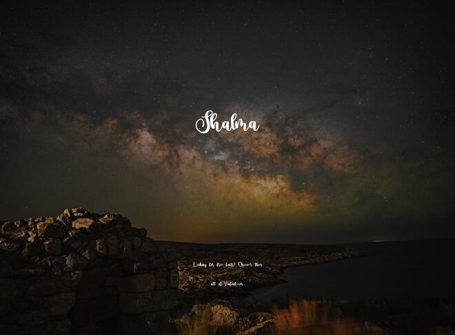 Shalma Font