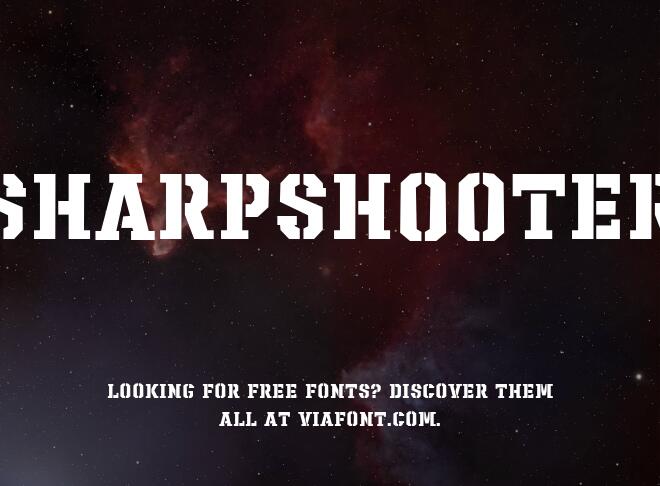 Sharpshooter Font