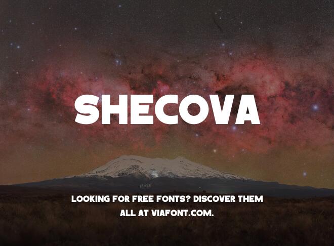 Shecova Font