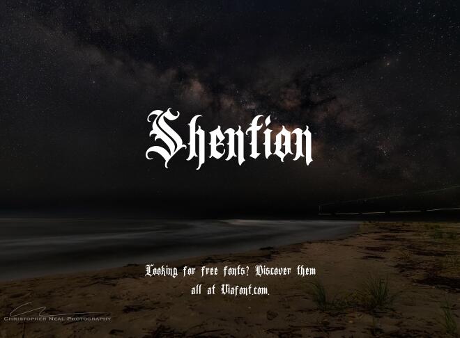 Shention Font