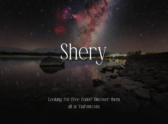 Shery Font