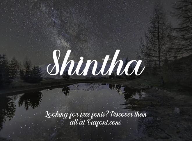 Shintha Font