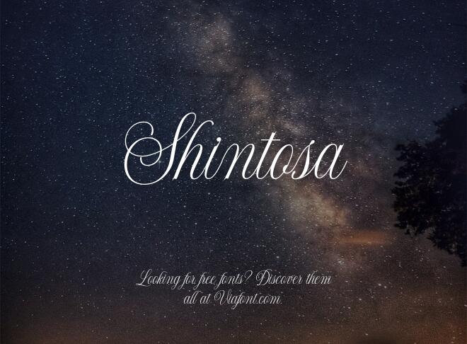 Shintosa Font