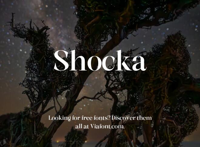 Shocka Font