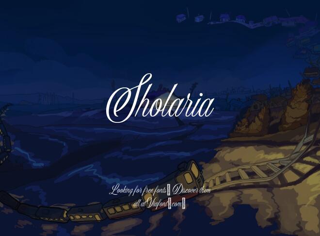 Sholaria Font