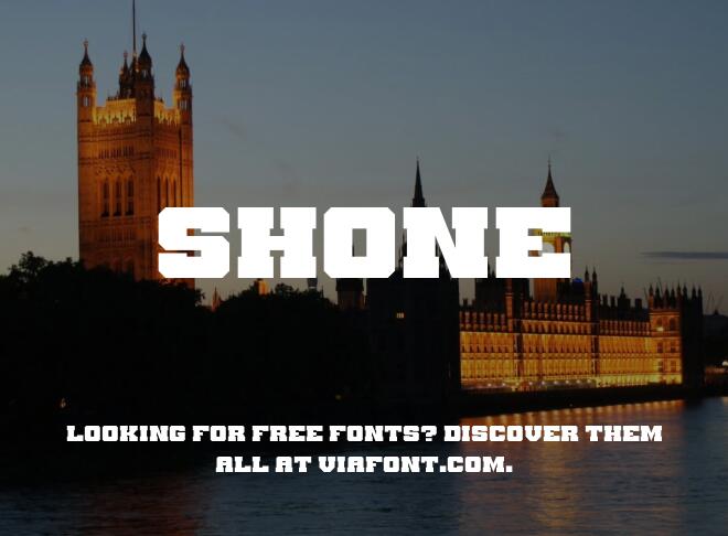 Shone Font