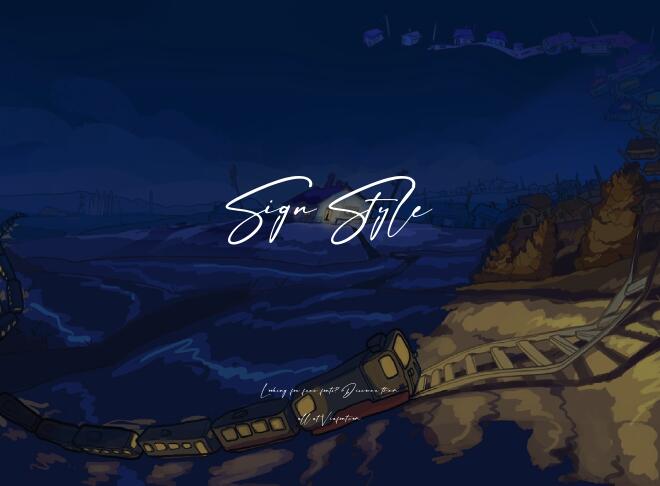 Sign Style Font
