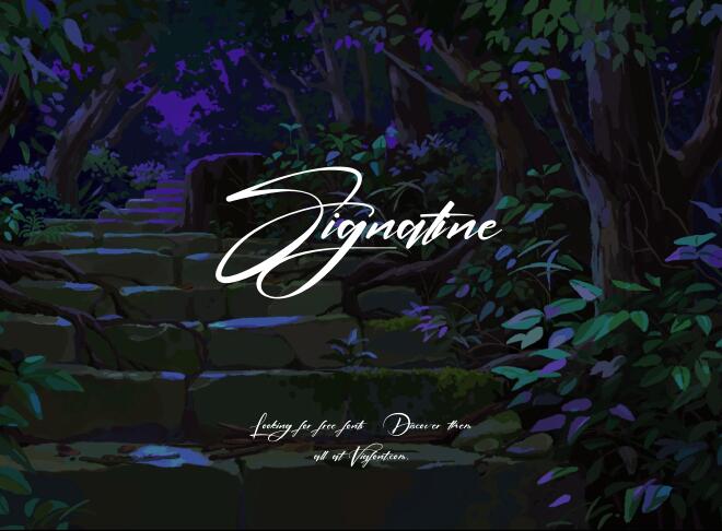 Signatine Font