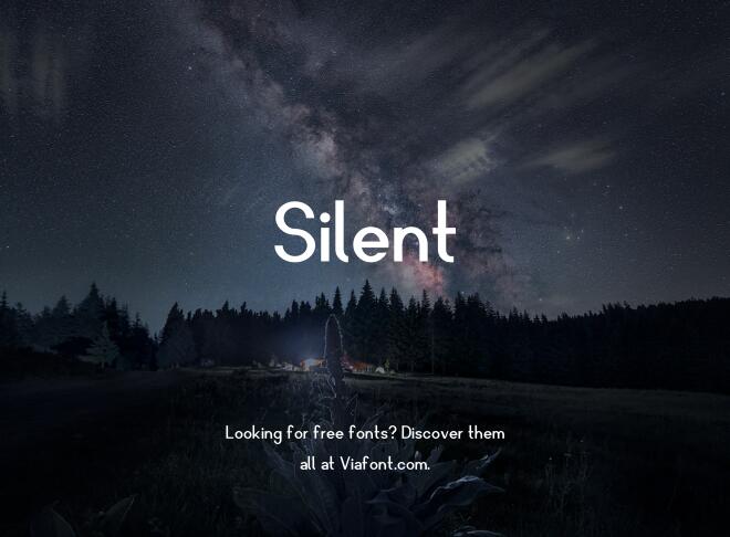 Silent Font