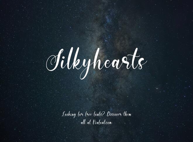 Silkyhearts Font