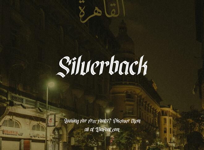 Silverback Font