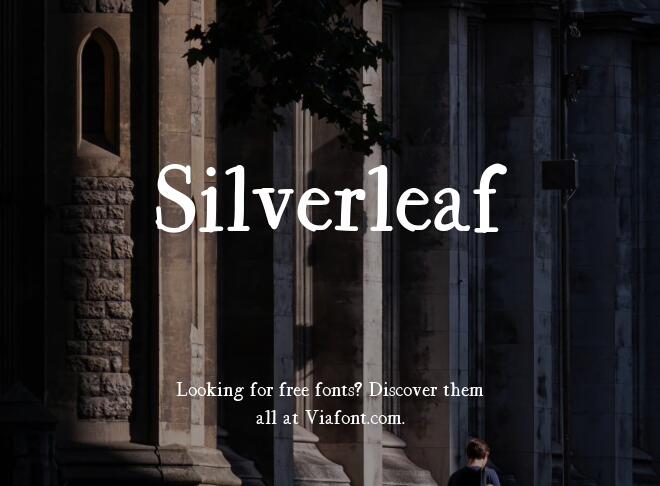 Silverleaf Font