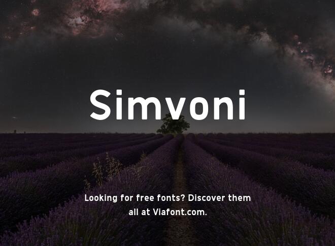 Simvoni Font