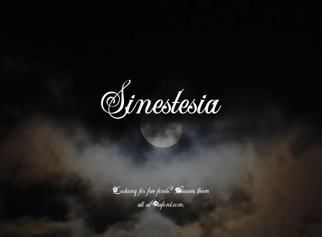 Sinestesia Font