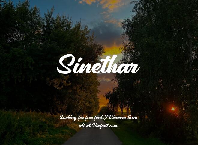 Sinethar Font