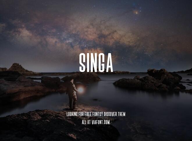 Singa Font