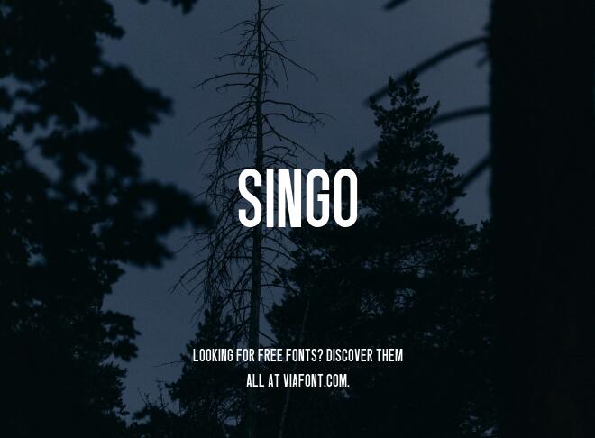 Singo Font