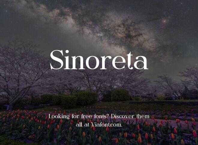 Sinoreta Font