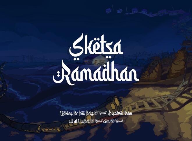 Sketsa Ramadhan Font