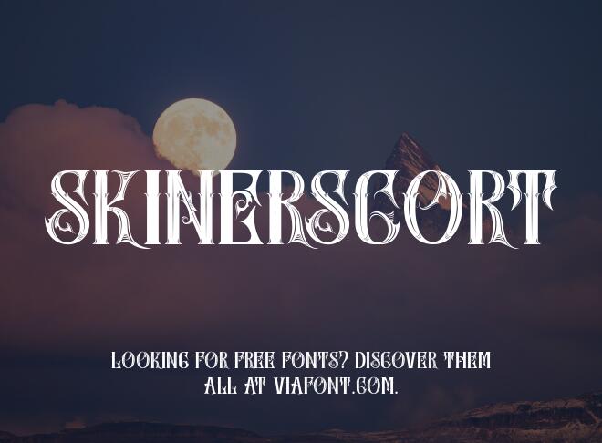Skinerscort Font