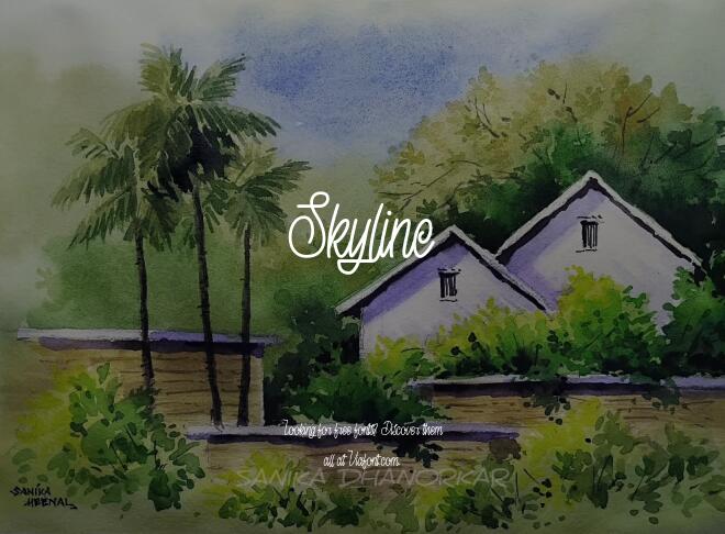 Skyline Font