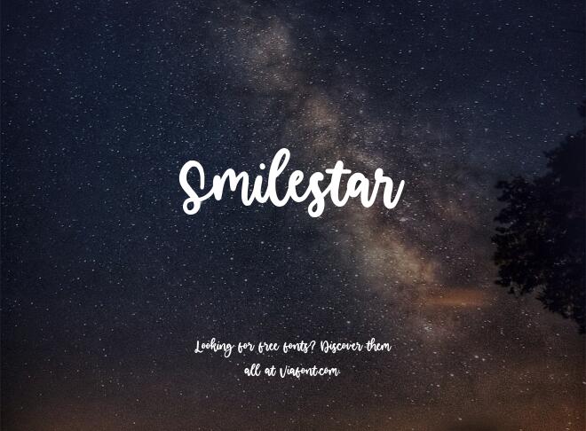 Smilestar Font