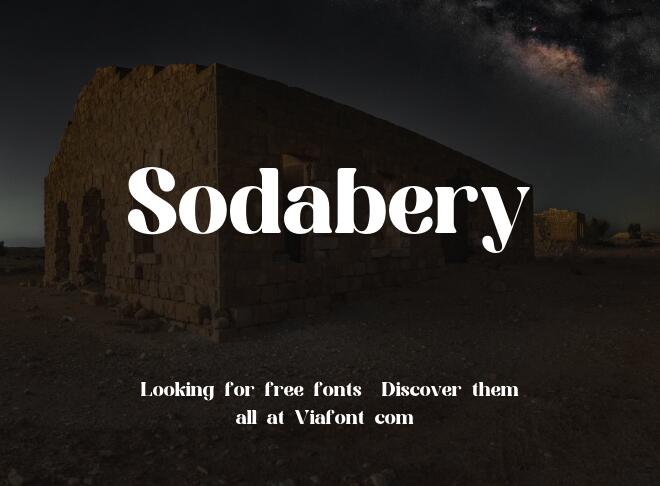 Sodabery Font