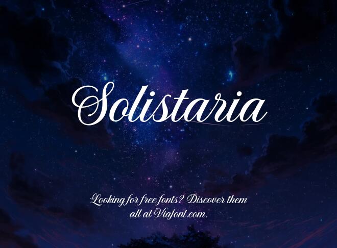 Solistaria Font