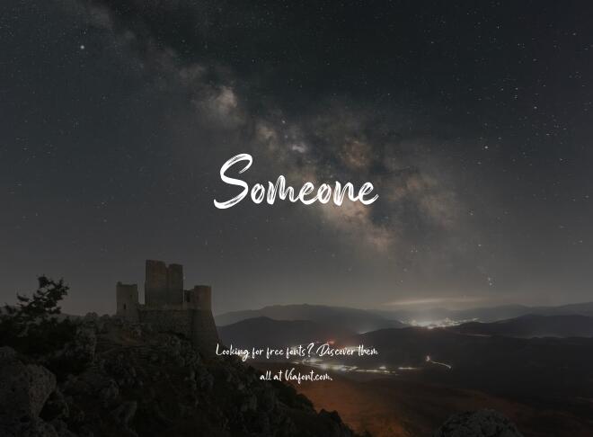 Someone Font