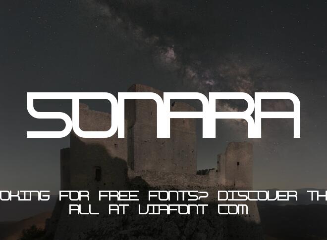 Sonara Font